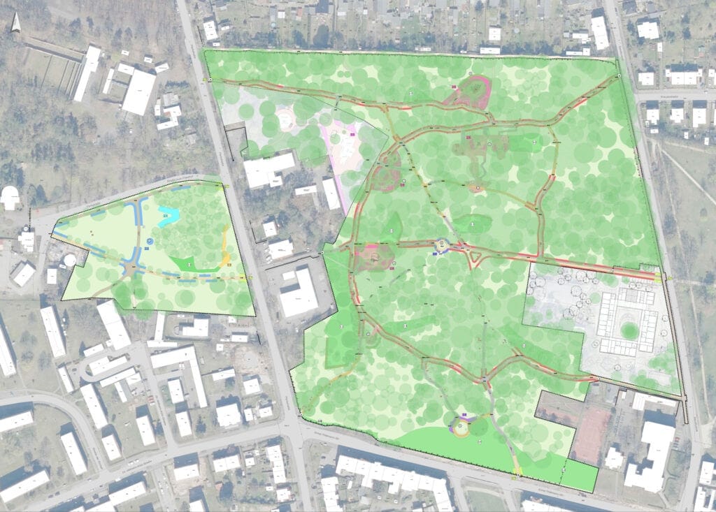 Planung Bereich Stadtpark