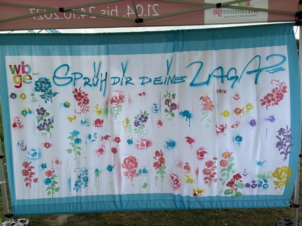Die Landesgartenschau Wittenberge am Sonntag auf dem Stadt- und Hafenfest
