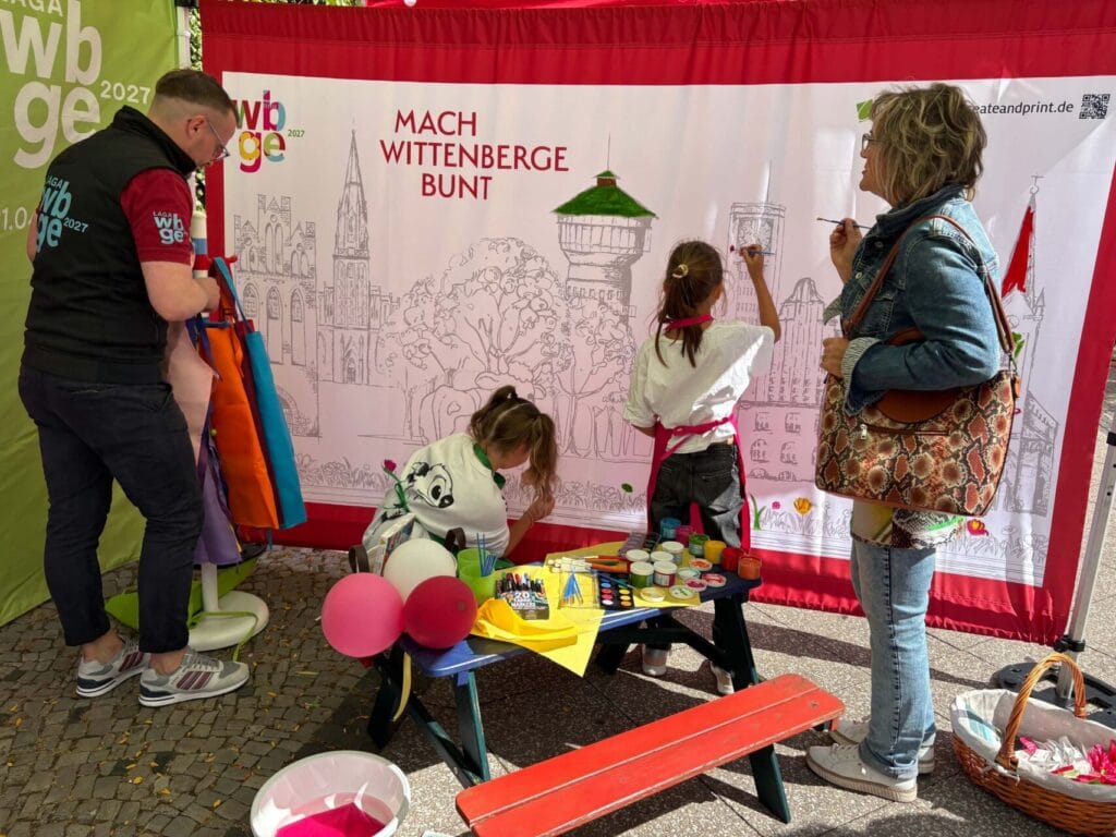 Die Landesgartenschau Wittenberge auf dem Stadt- und Hafenfest Wittenberge 2025
