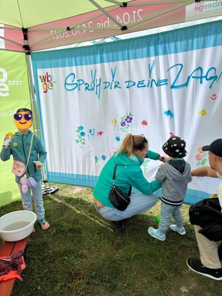 Die Landesgartenschau Wittenberge am Sonntag auf dem Stadt- und Hafenfest 2025