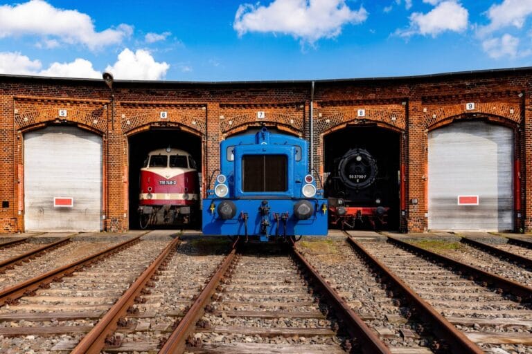 Historischer Lokschuppen