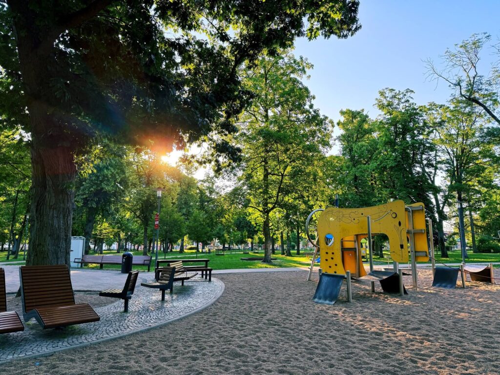 Baubeginn im südlichen Teil des Clara-Zetkin-Parks in Wittenberge zur Landesgartenschau Wittenberge