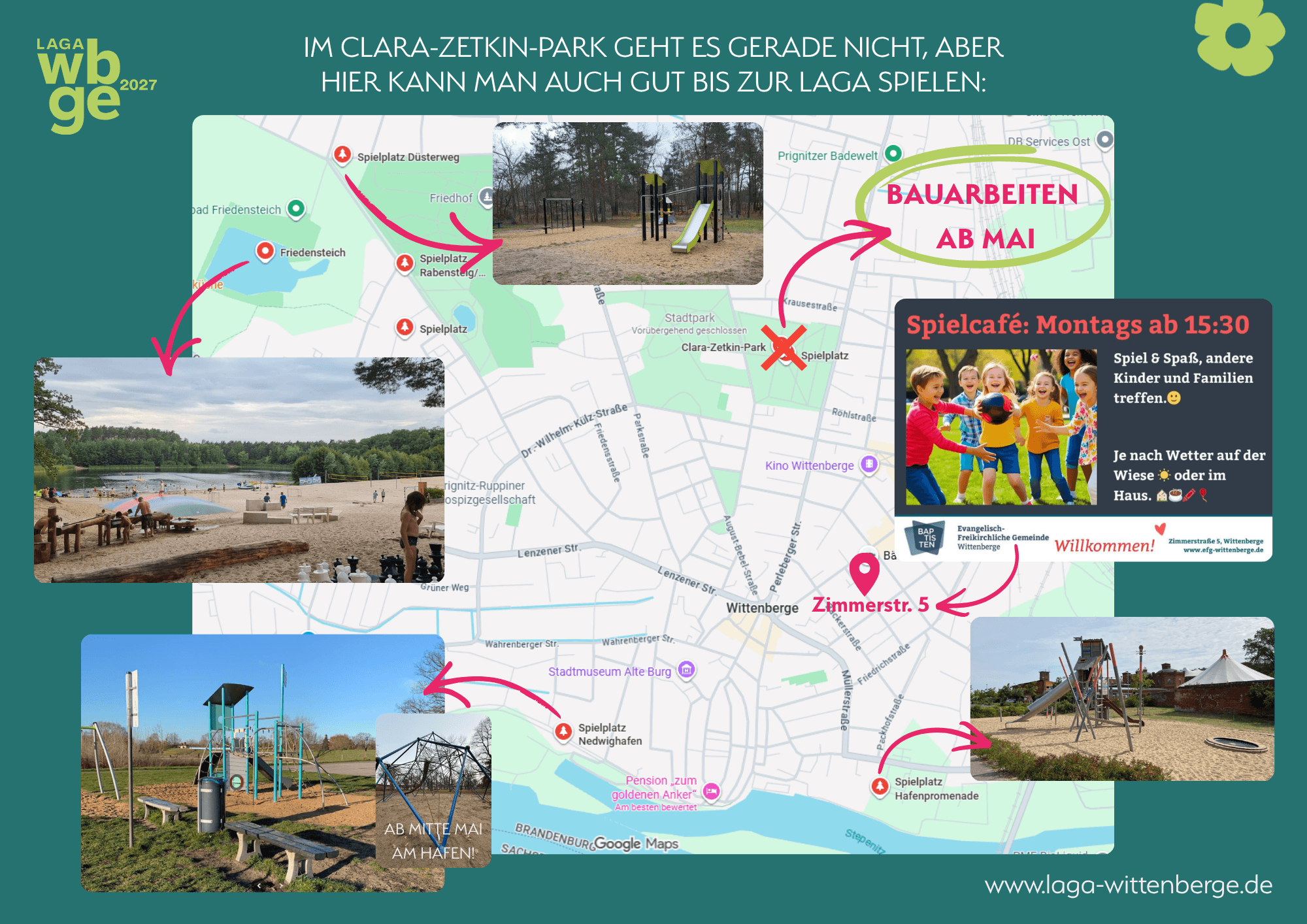 Alternative Spielflächen in Wittenberge