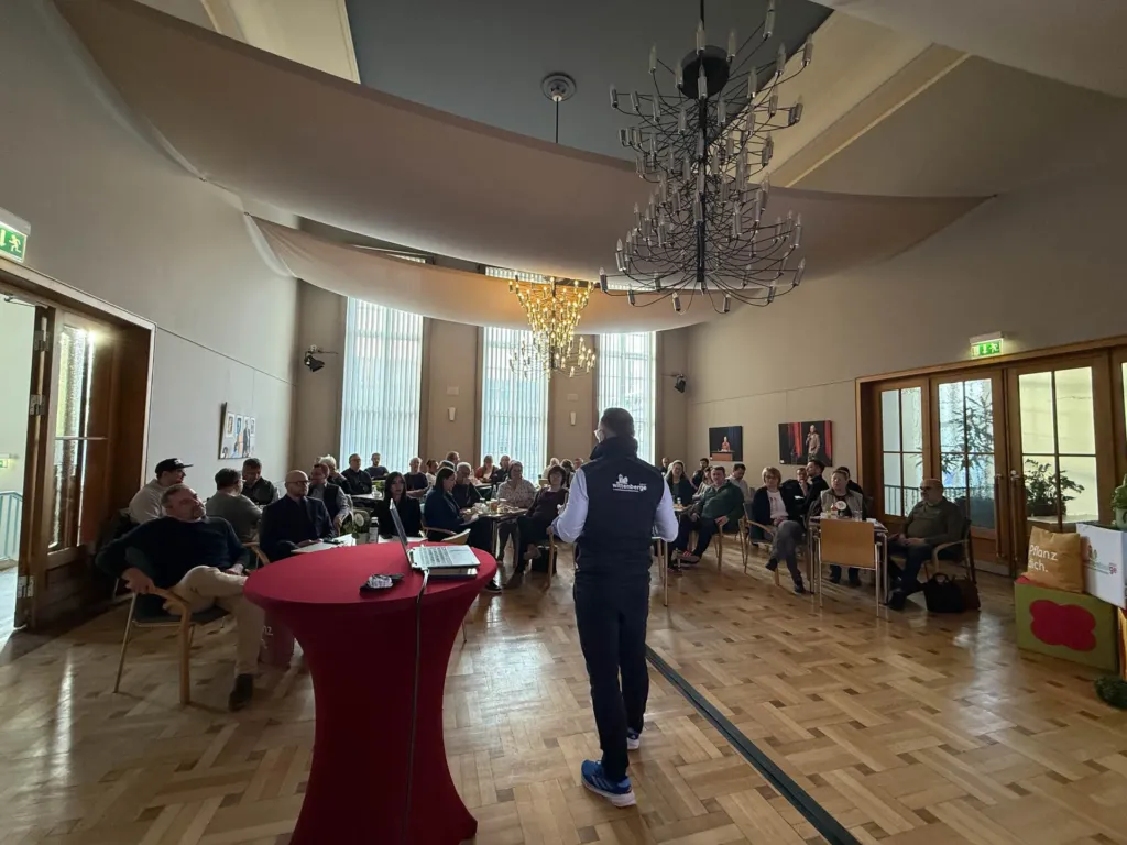 Stadtmarketing-Runde mit 32 Gewerbetreibenden