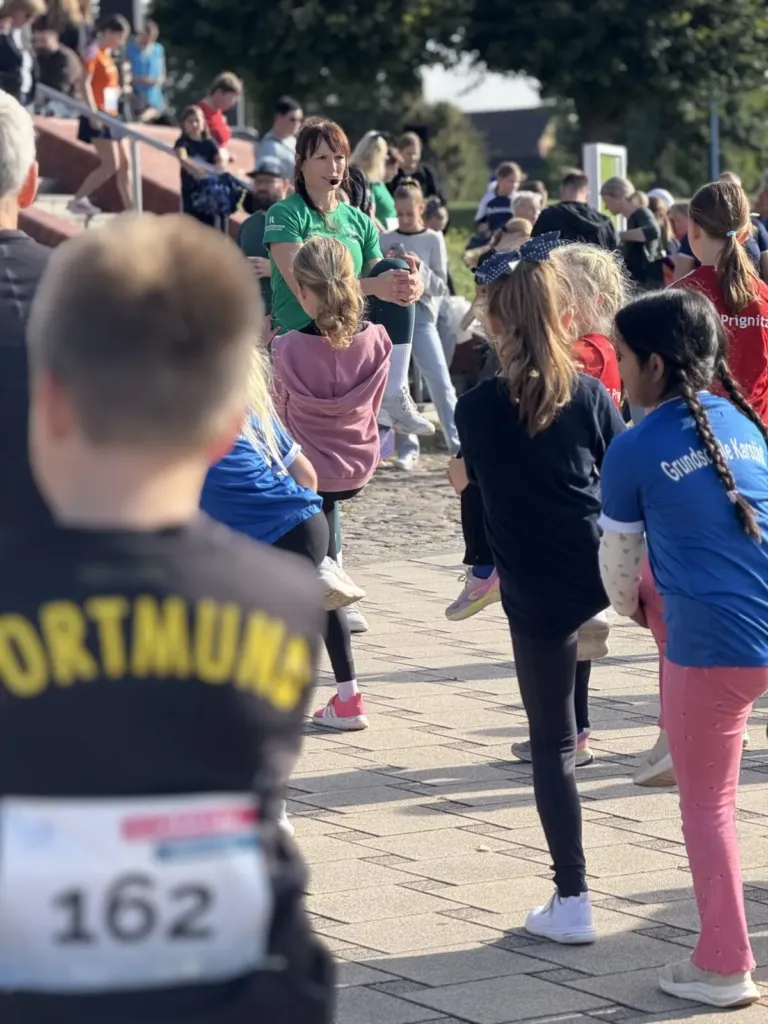 Warm-up zum LAGA-Lauf