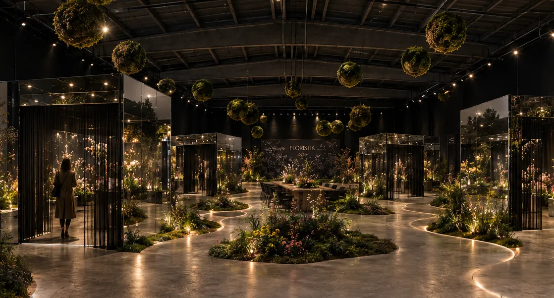 KI-generierte Visualisierung der künftigen Blumenhalle